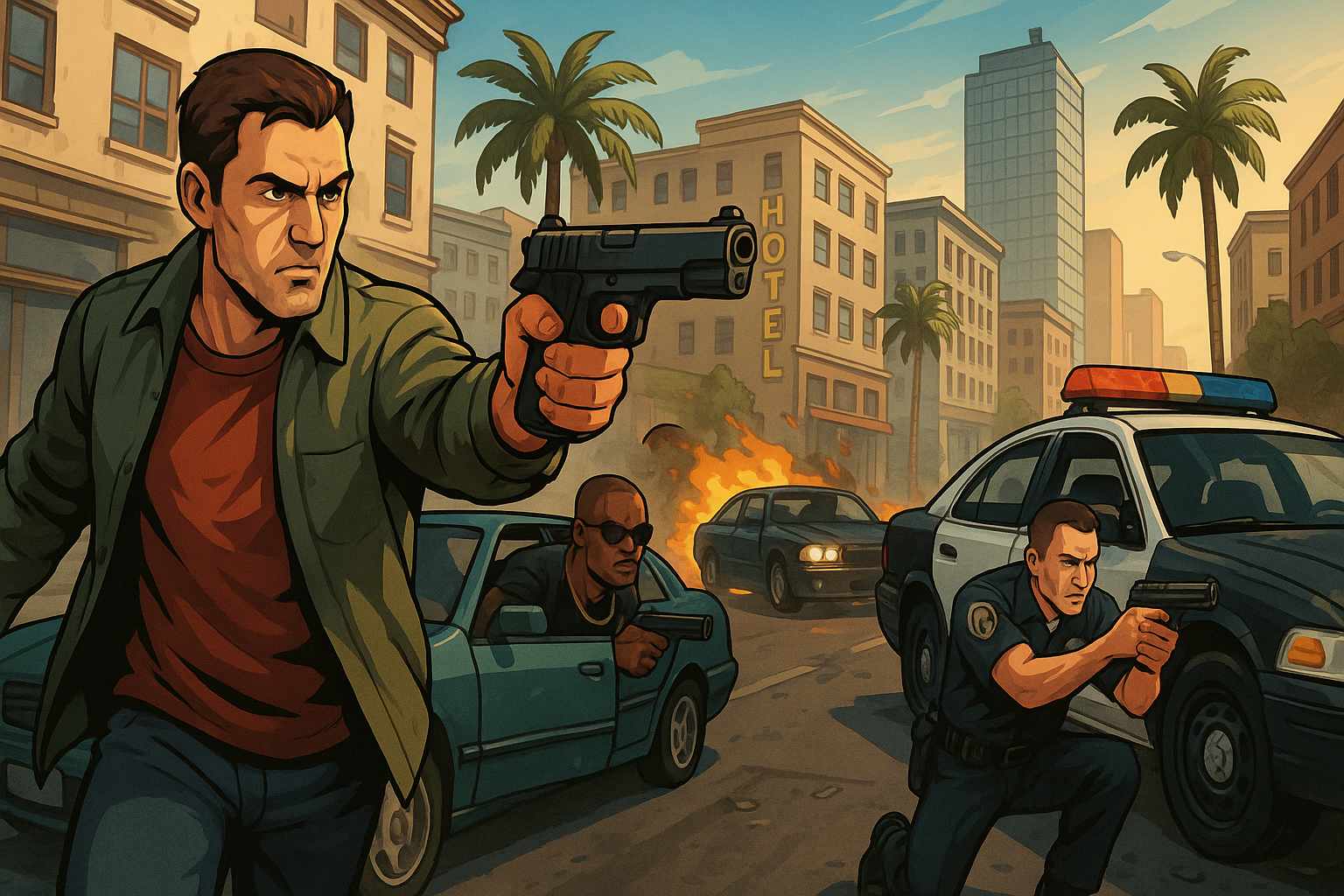 game mirip GTA